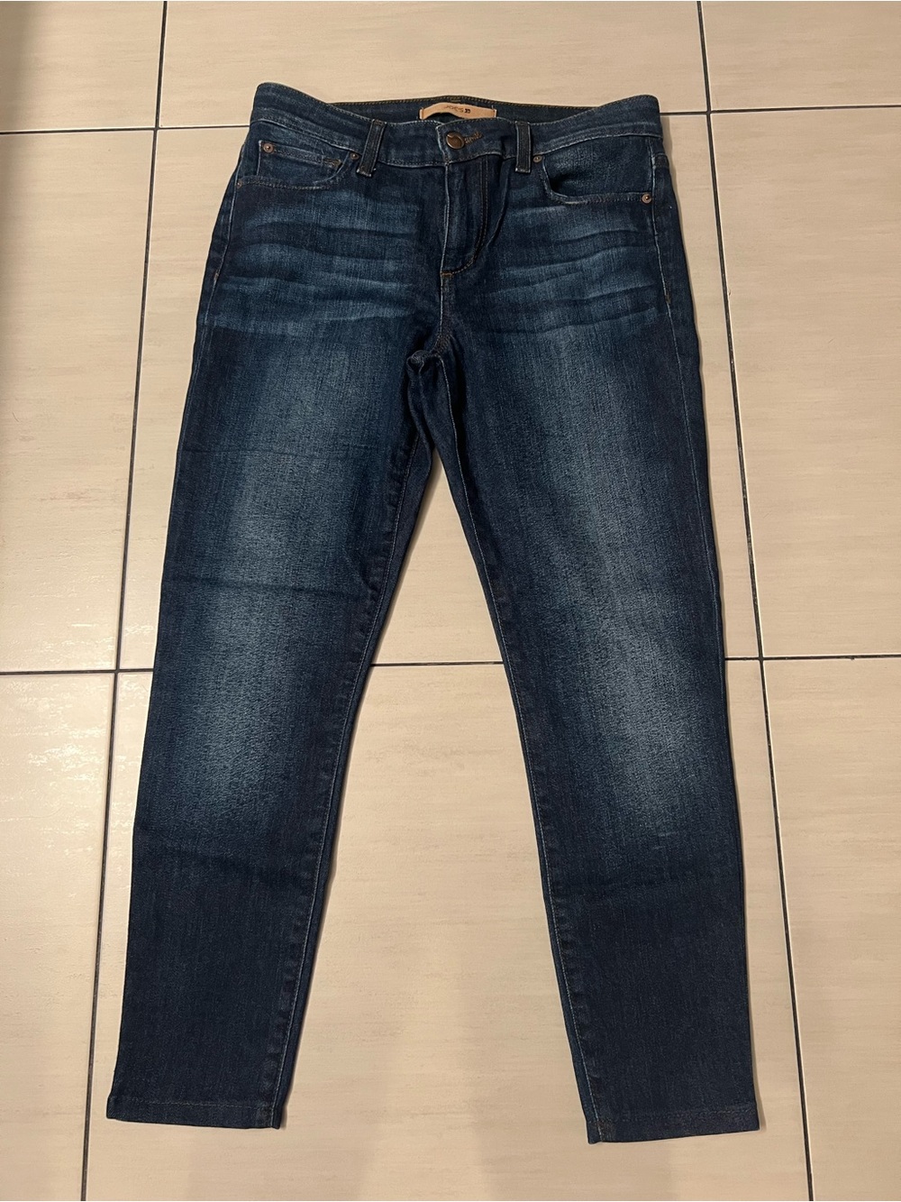 Joe's Jeans The Icon Mid Rise Skinny Ankle Flawless Denim Size 27